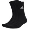 3 Paires De Chaussettes Adidas Matelassées Noir