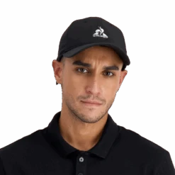 Casquette Le Coq Sportif Noir -Tennis Compagnie Magasin casquette le coq sportif noir 2