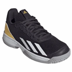 Chaussure Enfant Adidas CourtFlash Noir -Tennis Compagnie Magasin chaussure enfant adidas courtflash noir 2