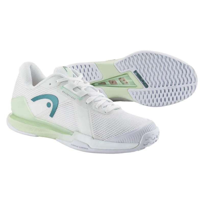 Chaussure Femme Head Sprint Pro 4.0 Toutes Surfaces Blanc 3 Chaussure Femme Head Sprint Pro 4.0 Toutes Surfaces Blanc – Image 3
