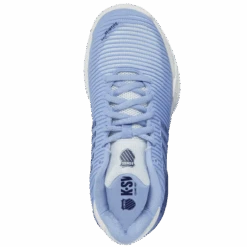 Chaussure Femme K-Swiss Hypercourt Express 2 Toutes Surfaces Bleu Clair -Tennis Compagnie Magasin chaussure femme k swiss hypercourt express 2 toutes surfaces bleu clair 2