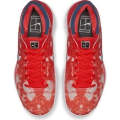 Chaussure Femme NikeCourt Air Zoom Cage 3 Premium Orange -Tennis Compagnie Magasin chaussure femme nikecourt air zoom cage 3 premium orange 2