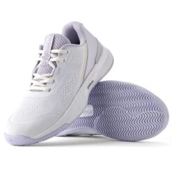 Chaussure Femme Wilson Intrigue Pro Toutes Surfaces Blanc/Violet -Tennis Compagnie Magasin chaussure femme wilson intrigue pro toutes surfaces blancviolet 4