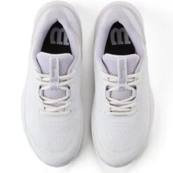 Chaussure Femme Wilson Intrigue Pro Toutes Surfaces Blanc/Violet -Tennis Compagnie Magasin chaussure femme wilson intrigue pro toutes surfaces blancviolet 6