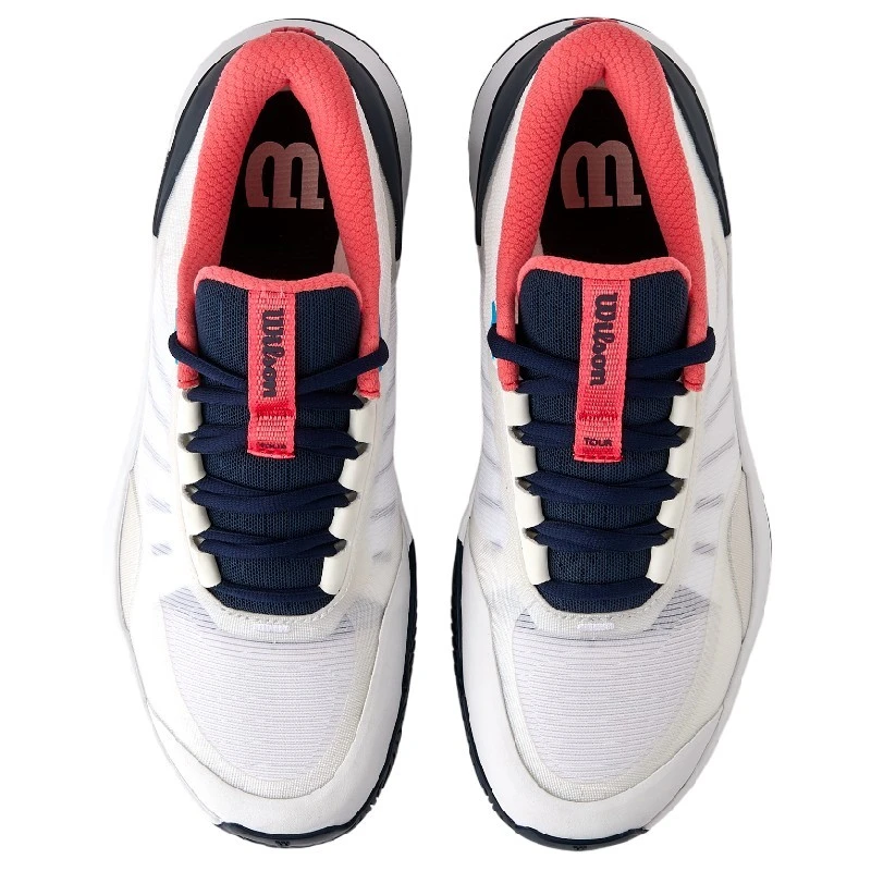 Chaussure Femme Wilson Intrigue Tour Toutes Surfaces Blanc 6 Chaussure Femme Wilson Intrigue Tour Toutes Surfaces Blanc – Image 6