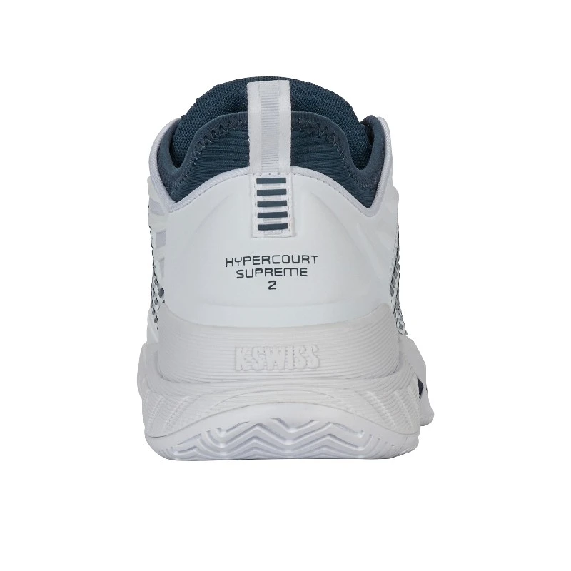 Chaussure K-Swiss Hypercourt Supreme 2 Toutes Surfaces Blanc 5 Chaussure K-Swiss Hypercourt Supreme 2 Toutes Surfaces Blanc – Image 5
