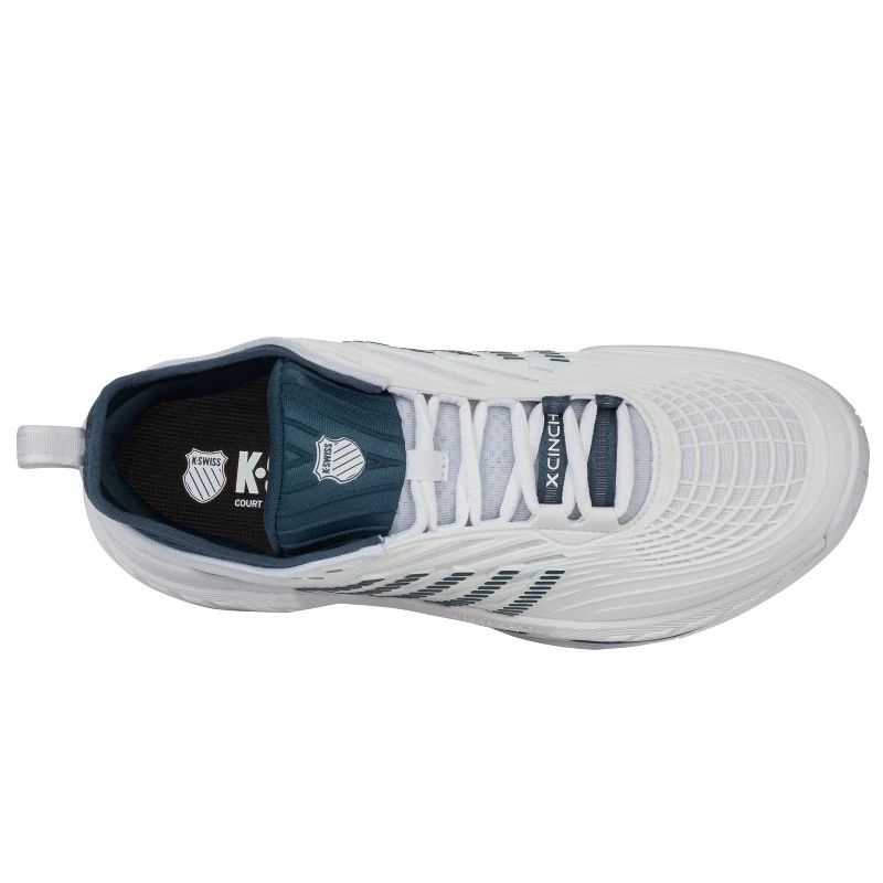 Chaussure K-Swiss Hypercourt Supreme 2 Toutes Surfaces Blanc 6 Chaussure K-Swiss Hypercourt Supreme 2 Toutes Surfaces Blanc – Image 6