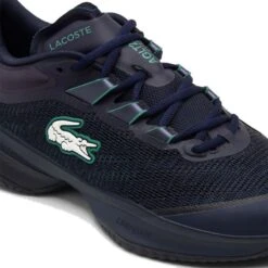 Chaussure Lacoste AG-LT23 Ultra Toutes Surfaces Bleu Marine -Tennis Compagnie Magasin chaussure lacoste ag lt23 ultra toutes surfaces bleu marine 5