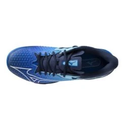 Chaussure Mizuno Wave Exceed Tour 6 AC Toutes Surfaces Bleu -Tennis Compagnie Magasin chaussure mizuno wave exceed tour 6 ac toutes surfaces bleu 3