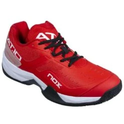 Chaussure Padel Nox AT10 Rouge -Tennis Compagnie Magasin chaussure padel nox at10 rouge 6