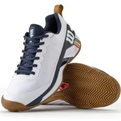 Chaussure Wilson Rush Pro 4.5 Terre Battue Blanc -Tennis Compagnie Magasin chaussure wilson rush pro 45 terre battue blanc 3