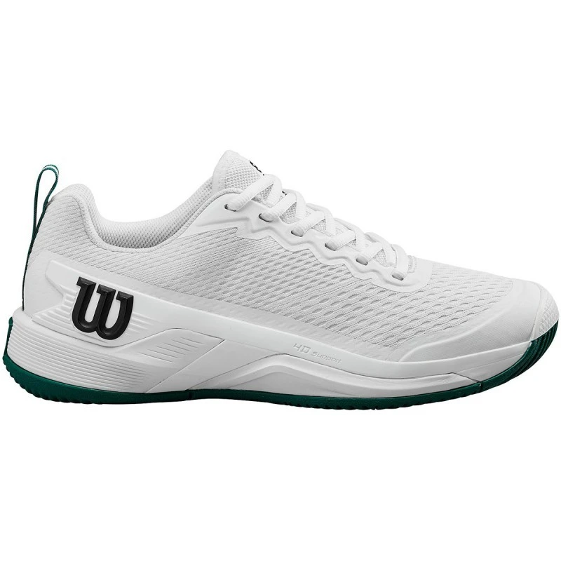 Chaussure Wilson Rush Pro 4.5 Toutes Surfaces Blanc/Vert 1 Chaussure Wilson Rush Pro 4.5 Toutes Surfaces Blanc/Vert