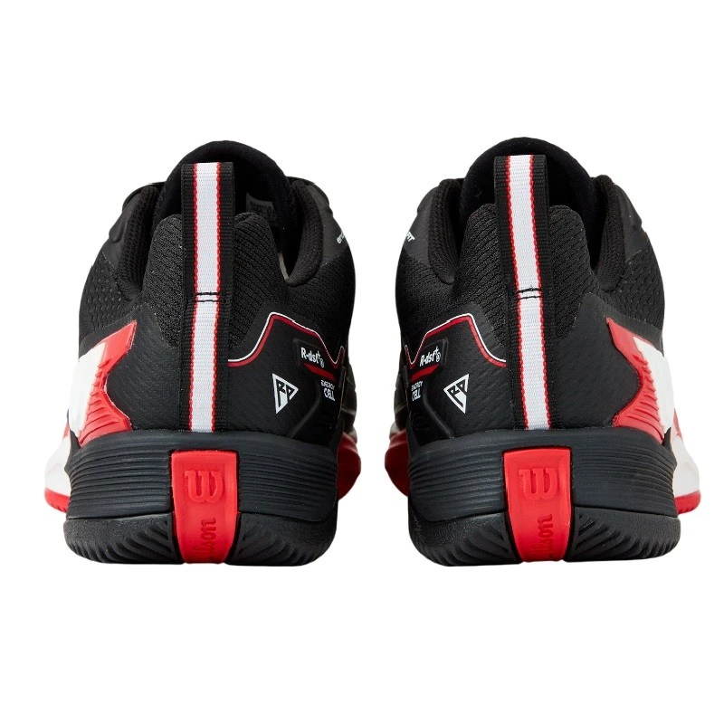 Chaussure Wilson Rush Pro 4.5 Toutes Surfaces Noir/Rouge 4 Chaussure Wilson Rush Pro 4.5 Toutes Surfaces Noir/Rouge – Image 4