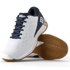 Chaussures Wilson Rush Pro Ace Terre Battue Blanc -Tennis Compagnie Magasin chaussures wilson rush pro ace terre battue blanc 3