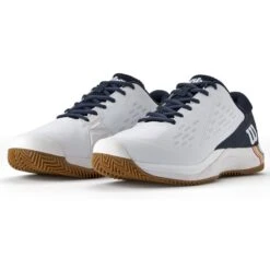 Chaussures Wilson Rush Pro Ace Terre Battue Blanc -Tennis Compagnie Magasin chaussures wilson rush pro ace terre battue blanc 4