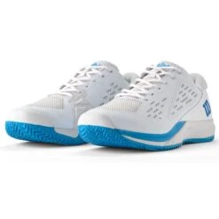 Chaussures Wilson Rush Pro Ace Toutes Surfaces Blanc -Tennis Compagnie Magasin chaussures wilson rush pro ace toutes surfaces blanc 5