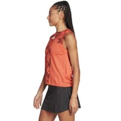 Débardeur Femme Adidas Paris HEAT.RDY Match Rouge -Tennis Compagnie Magasin debardeur femme adidas paris heatrdy match rouge 2