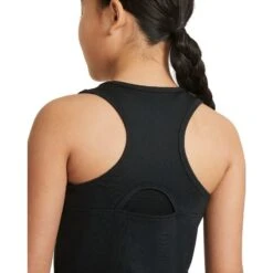 Débardeur Fille Nike Dri-FIT Victory Noir -Tennis Compagnie Magasin debardeur fille nike dri fit victory noir 3