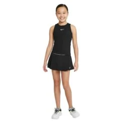 Débardeur Fille Nike Dri-FIT Victory Noir -Tennis Compagnie Magasin debardeur fille nike dri fit victory noir 4