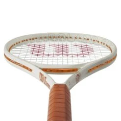 Raquette Wilson Clash 100 V3 Roland Garros 2025 -Tennis Compagnie Magasin raquette wilson clash 100 v3 roland garros 2025 3
