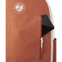 Sac à Dos Wilson Roland Garros Team 2025 Marron -Tennis Compagnie Magasin sac a dos wilson roland garros team 2025 marron 4