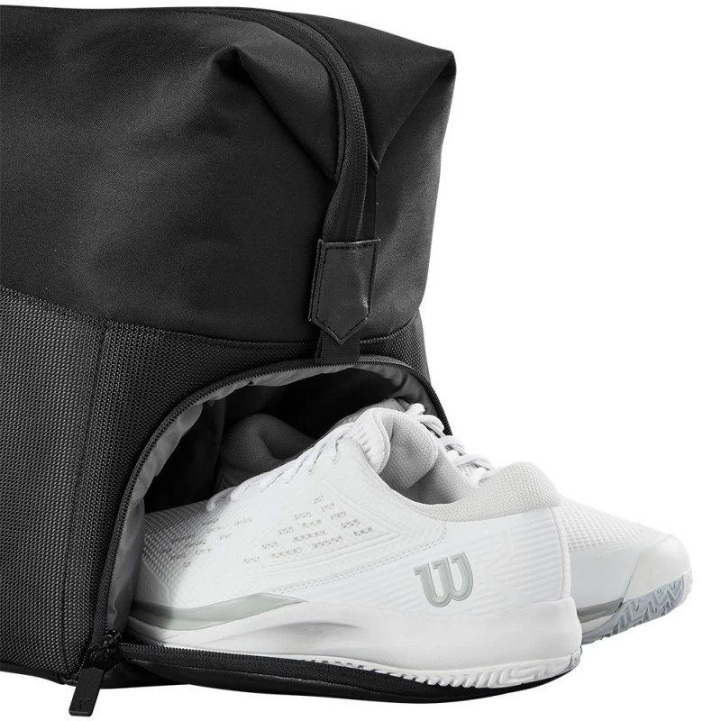 Sac Duffle Wilson RF Practice 6 Raquettes Noir 5 Sac Duffle Wilson RF Practice 6 Raquettes Noir – Image 5