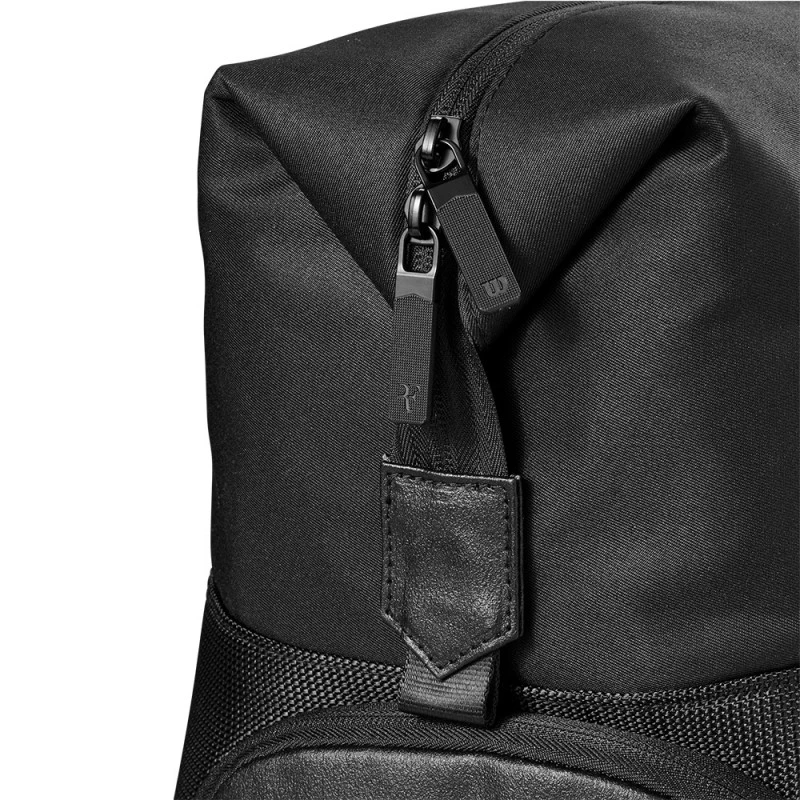 Sac Duffle Wilson RF Practice 6 Raquettes Noir 7 Sac Duffle Wilson RF Practice 6 Raquettes Noir – Image 7