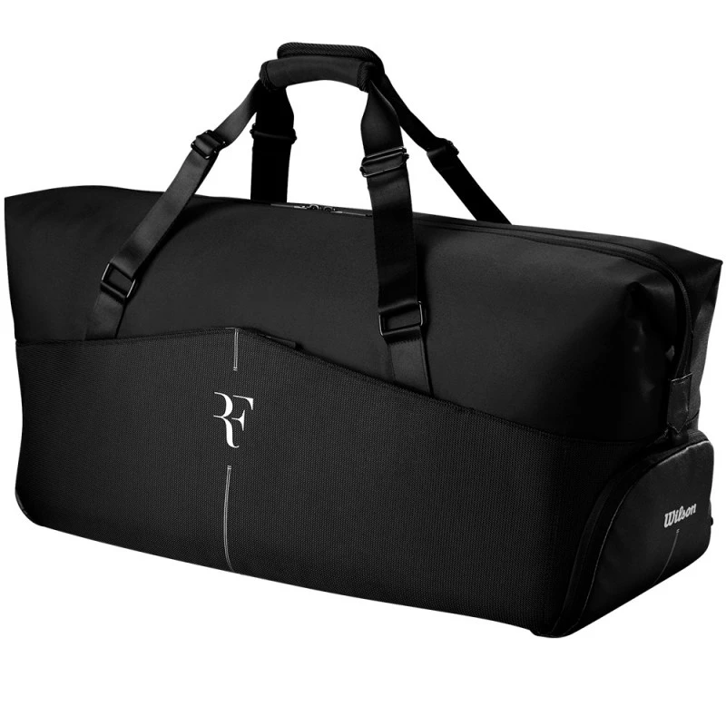 Sac Duffle Wilson RF Practice 6 Raquettes Noir 1 Sac Duffle Wilson RF Practice 6 Raquettes Noir