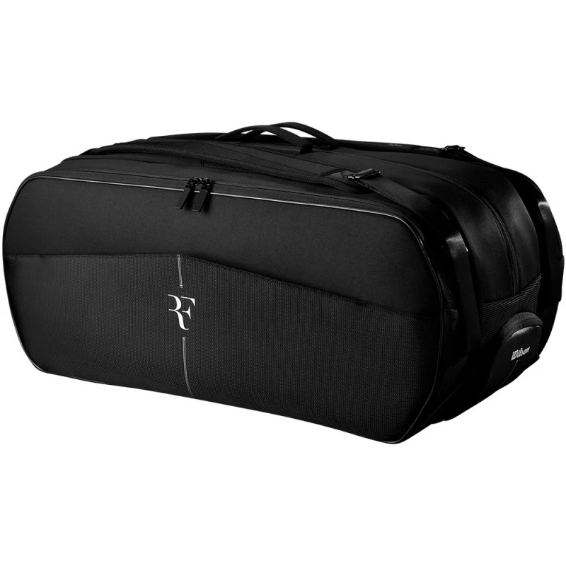 Sac Thermo Wilson RF Tournament 15 Raquettes Noir 2 Sac Thermo Wilson RF Tournament 15 Raquettes Noir – Image 2