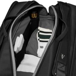 Sac Thermo Wilson RF Tournament 15 Raquettes Noir 9 Sac Thermo Wilson RF Tournament 15 Raquettes Noir -Tennis Compagnie Magasin sac thermo wilson rf tournament 15 raquettes noir 4