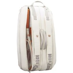 Sac Thermo Wilson Roland Garros 9 Raquettes 2025 Beige -Tennis Compagnie Magasin sac thermo wilson roland garros 9 raquettes 2025 beige 2
