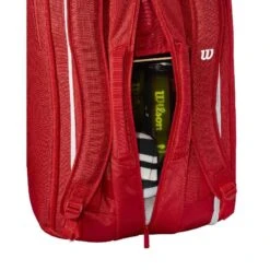 Sac Thermo Wilson Super Tour 15 Raquettes Rouge -Tennis Compagnie Magasin sac thermo wilson super tour 15 raquettes rouge 4