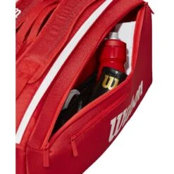 Sac Thermo Wilson Super Tour 9 Raquettes Rouge -Tennis Compagnie Magasin sac thermo wilson super tour 9 raquettes rouge 4