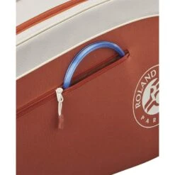 Sac Wilson Team Roland Garros 6 Raquettes 2025 Marron -Tennis Compagnie Magasin sac wilson team roland garros 6 raquettes 2025 marron 4