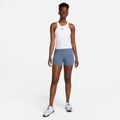 Short Femme Nike Dri-FIT Advantage Bleu -Tennis Compagnie Magasin short femme nike dri fit advantage bleu 4