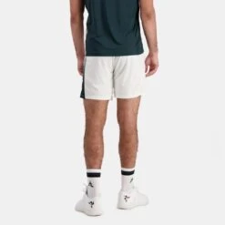 Short Le Coq Sportif Performance New York Beige -Tennis Compagnie Magasin short le coq sportif performance new york beige 4