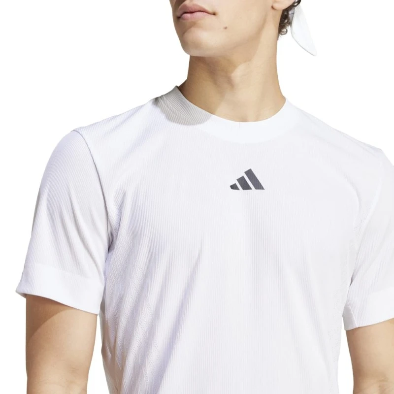 Tee-Shirt Adidas Airchill Pro Freelift Blanc 4 Tee-Shirt Adidas Airchill Pro Freelift Blanc – Image 4