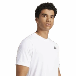 Tee-Shirt Adidas Club Climacool Blanc -Tennis Compagnie Magasin tee shirt adidas club climacool blanc 3