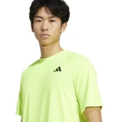 Tee-Shirt Adidas Club Climacool Jaune 8 Tee-Shirt Adidas Club Climacool Jaune -Tennis Compagnie Magasin tee shirt adidas club climacool jaune 3