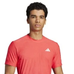 Tee-Shirt Adidas FreeLift Pro Melbourne Rouge -Tennis Compagnie Magasin tee shirt adidas freelift pro melbourne rouge 3