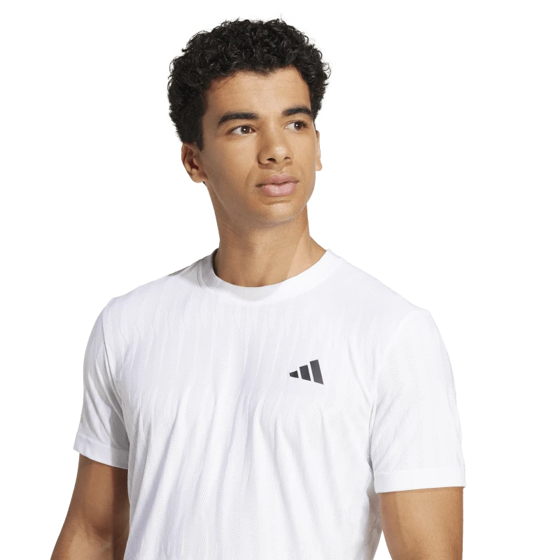 Tee-Shirt Adidas Pro Climacool+ Airchill Freelift Melbourne Blanc 5 Tee-Shirt Adidas Pro Climacool+ Airchill Freelift Melbourne Blanc – Image 5