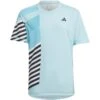 Tee-Shirt Enfant Adidas Pro Bleu
