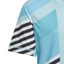 Tee-Shirt Enfant Adidas Pro Bleu -Tennis Compagnie Magasin tee shirt enfant adidas pro bleu 3