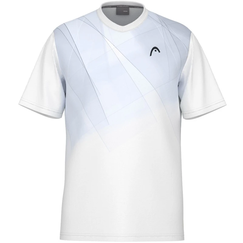 Tee-Shirt Enfant Head Topspin Blanc/Bleu 1 Tee-Shirt Enfant Head Topspin Blanc/Bleu