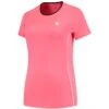 Tee-Shirt Femme K-Swiss Hypercourt Crew 4 Rose