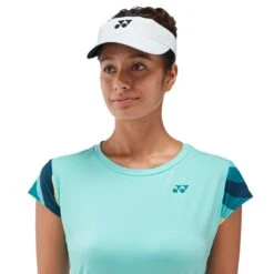 Tee-Shirt Femme Yonex Melbourne 2024 Turquoise -Tennis Compagnie Magasin tee shirt femme yonex melbourne 2024 turquoise 5