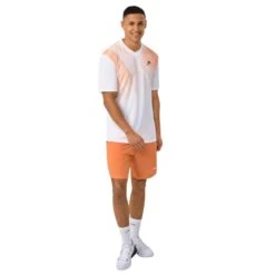 Tee-Shirt Head Topspin Blanc/Orange -Tennis Compagnie Magasin tee shirt head topspin blancorange 3
