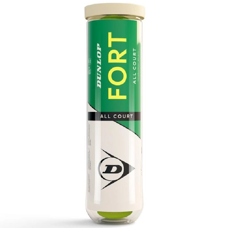 Tube De 4 Balles Dunlop Fort 2 Tube De 4 Balles Dunlop Fort – Image 2