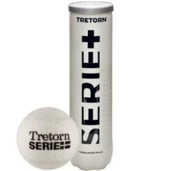 Tube De 4 Balles Tretorn Serie+ Blanc